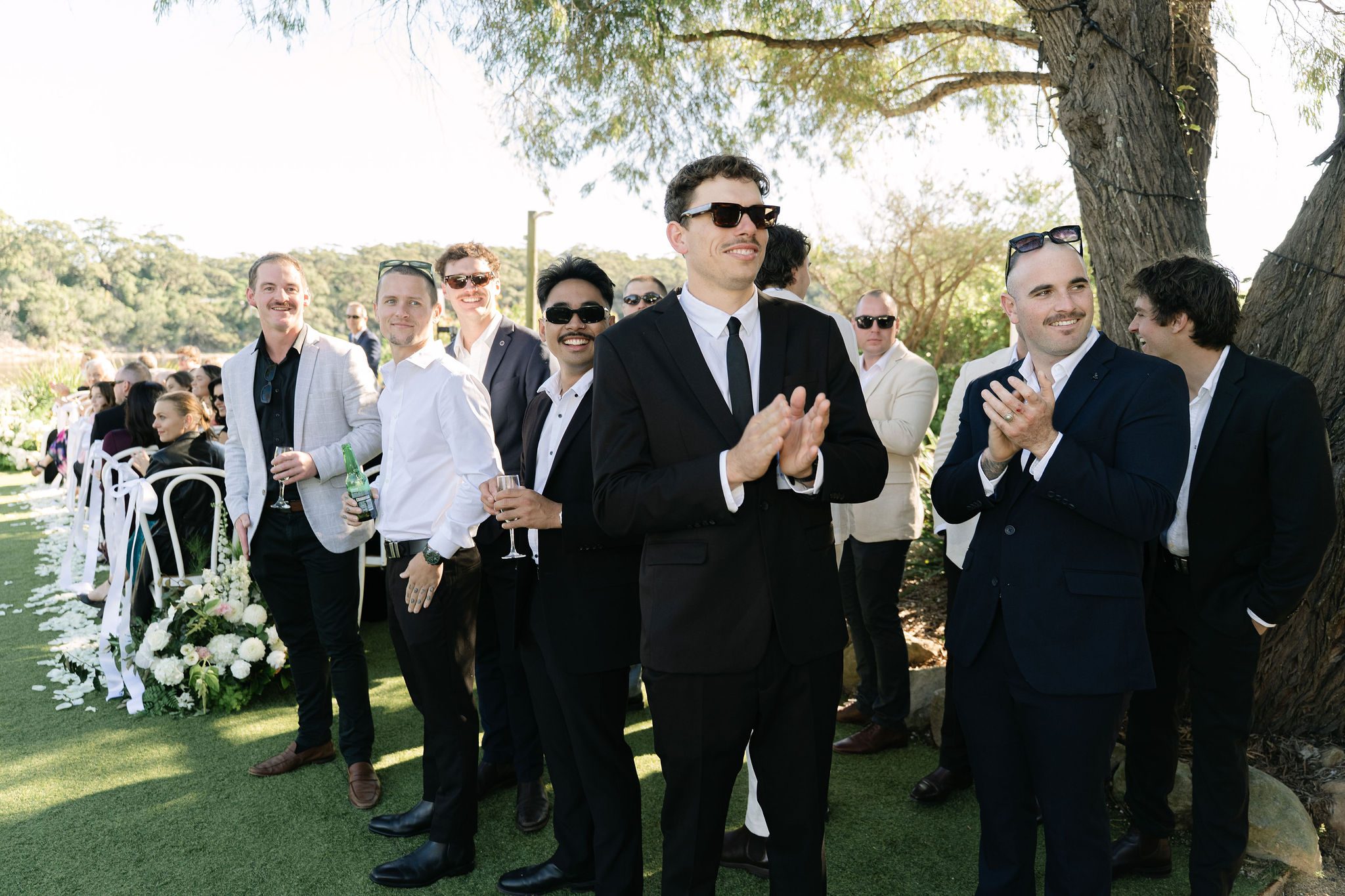 Callum & Emma wedding at The Cove