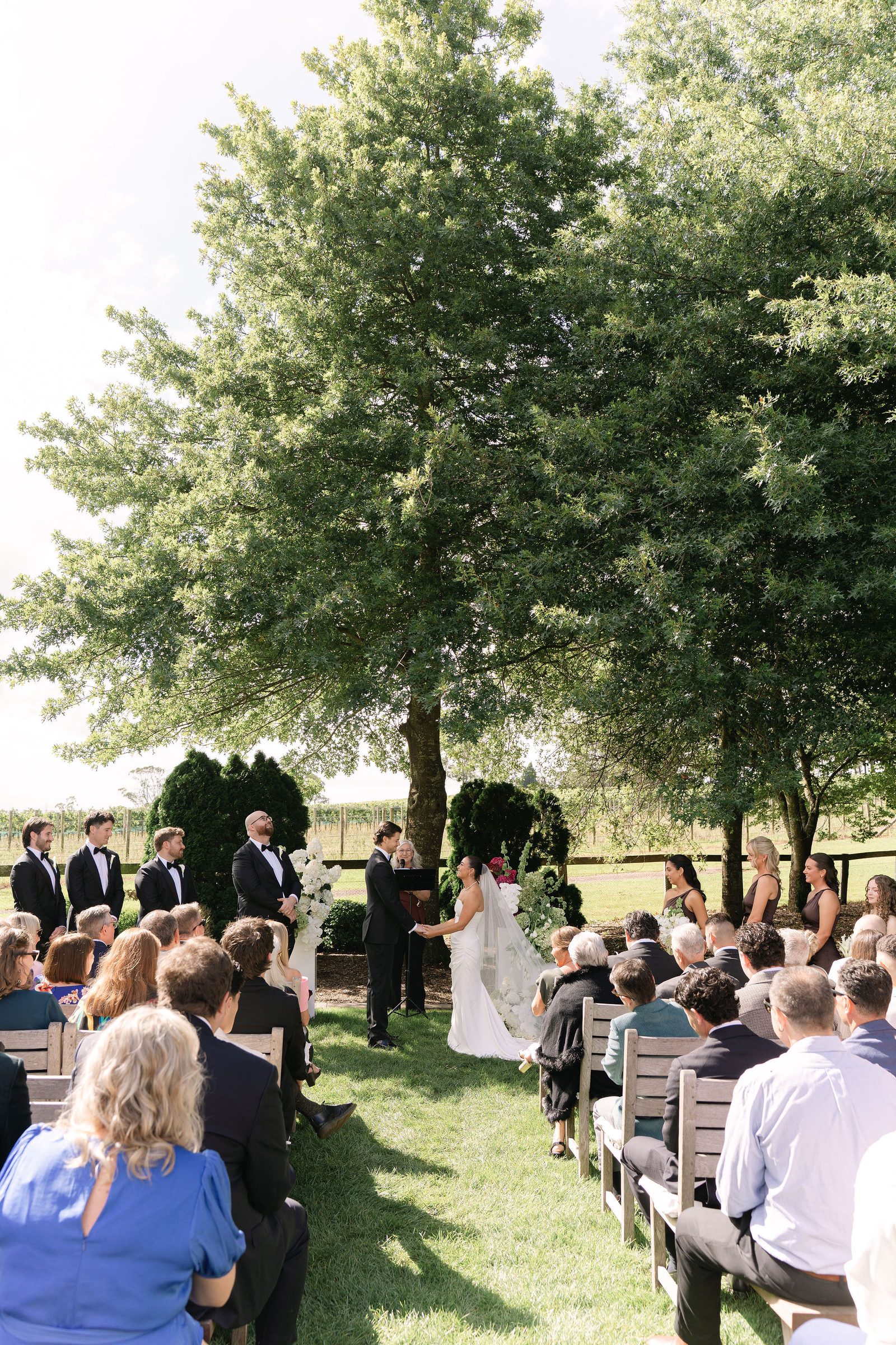 Connor & Elana wedding at Centennial Vineyards