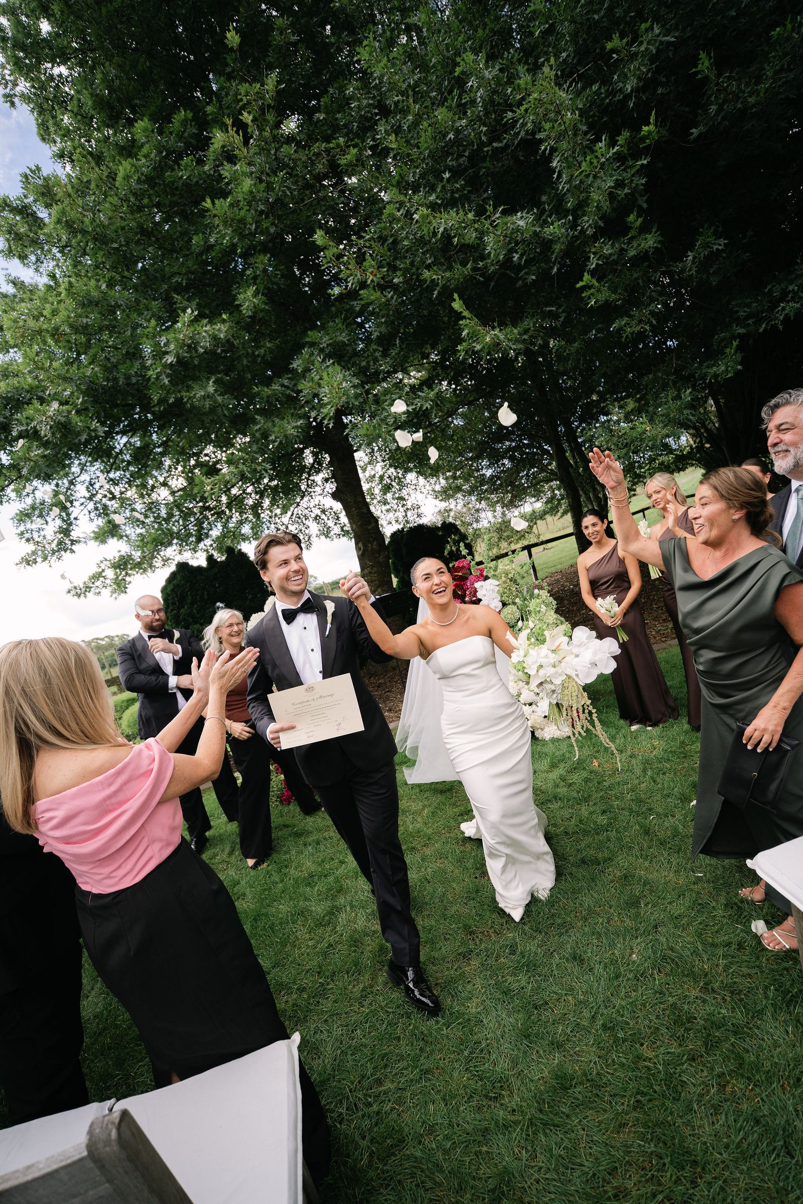 Connor & Elana wedding at Centennial Vineyards