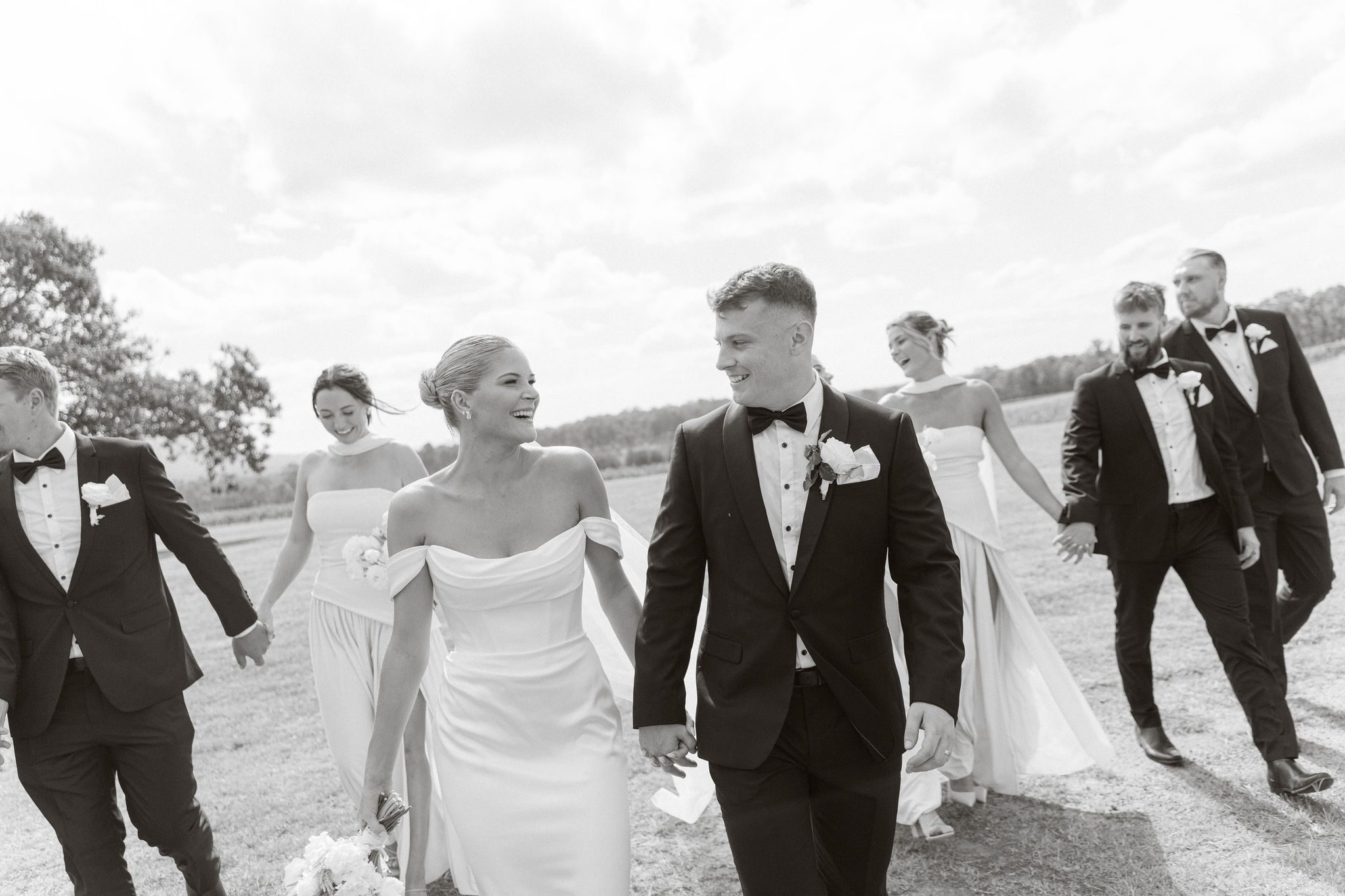Daniel & Jasmine wedding at Bimbadgen Palmers Lane