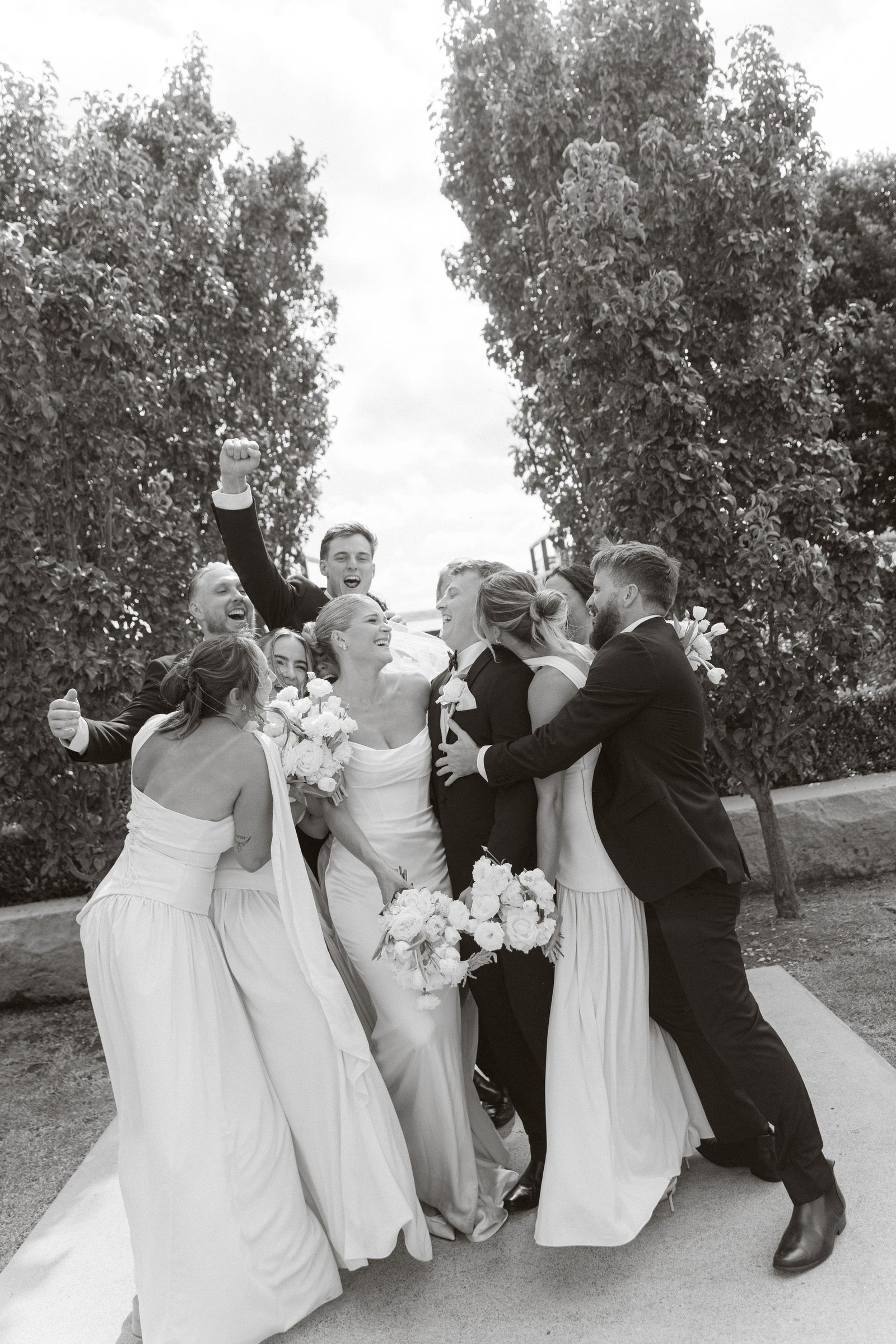 Daniel & Jasmine wedding at Bimbadgen Palmers Lane