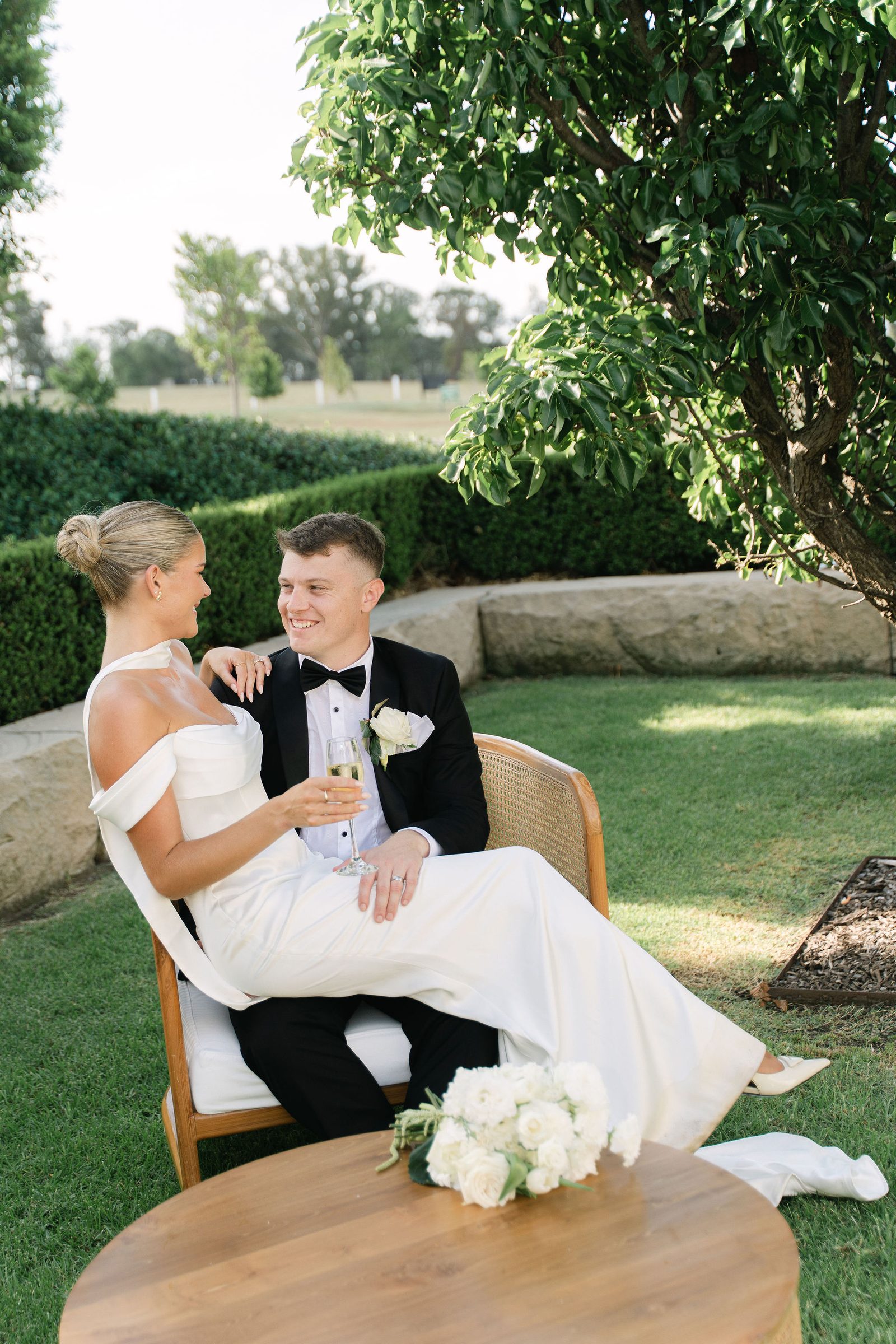 Daniel & Jasmine wedding at Bimbadgen Palmers Lane