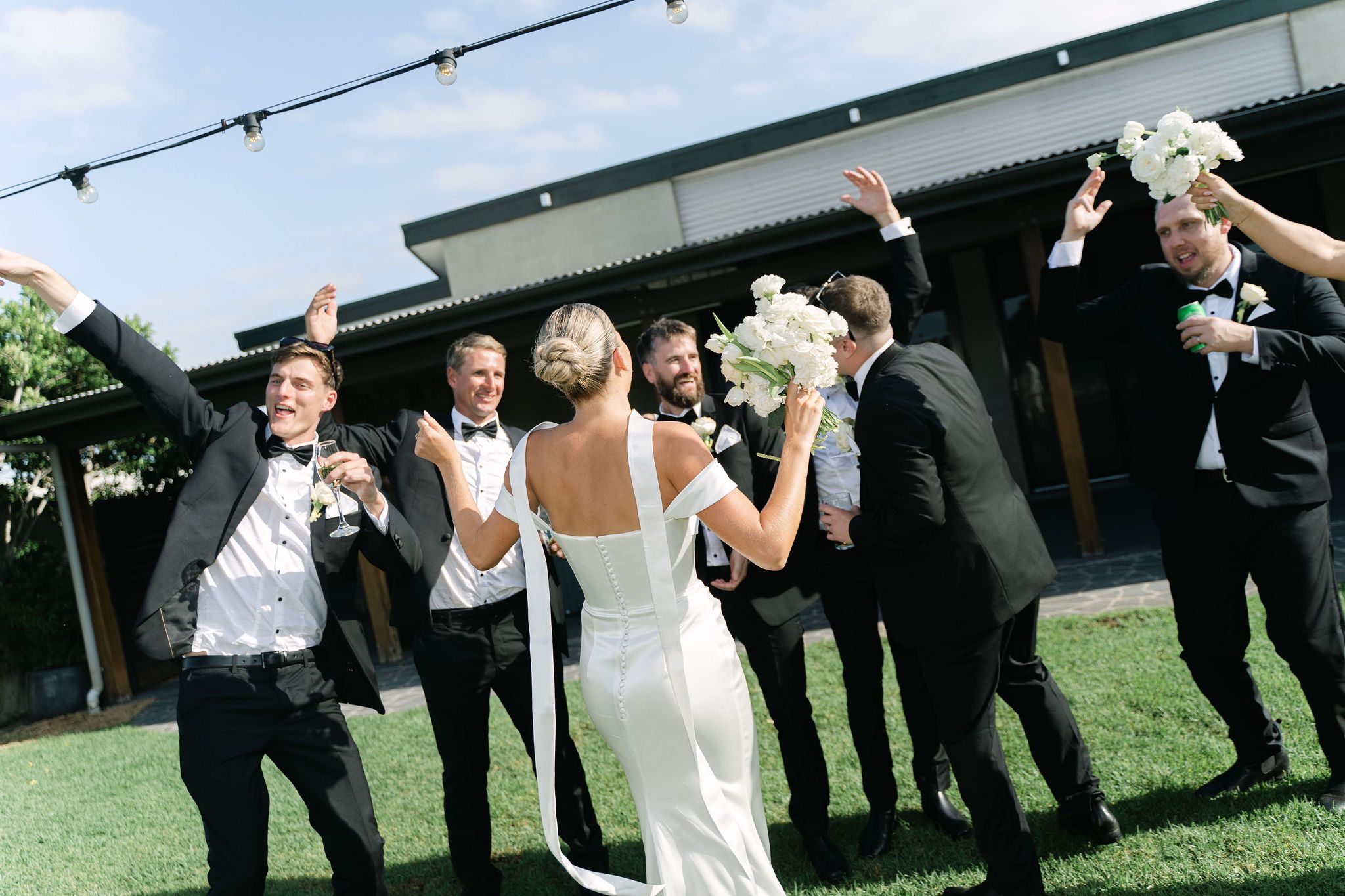 Daniel & Jasmine wedding at Bimbadgen Palmers Lane