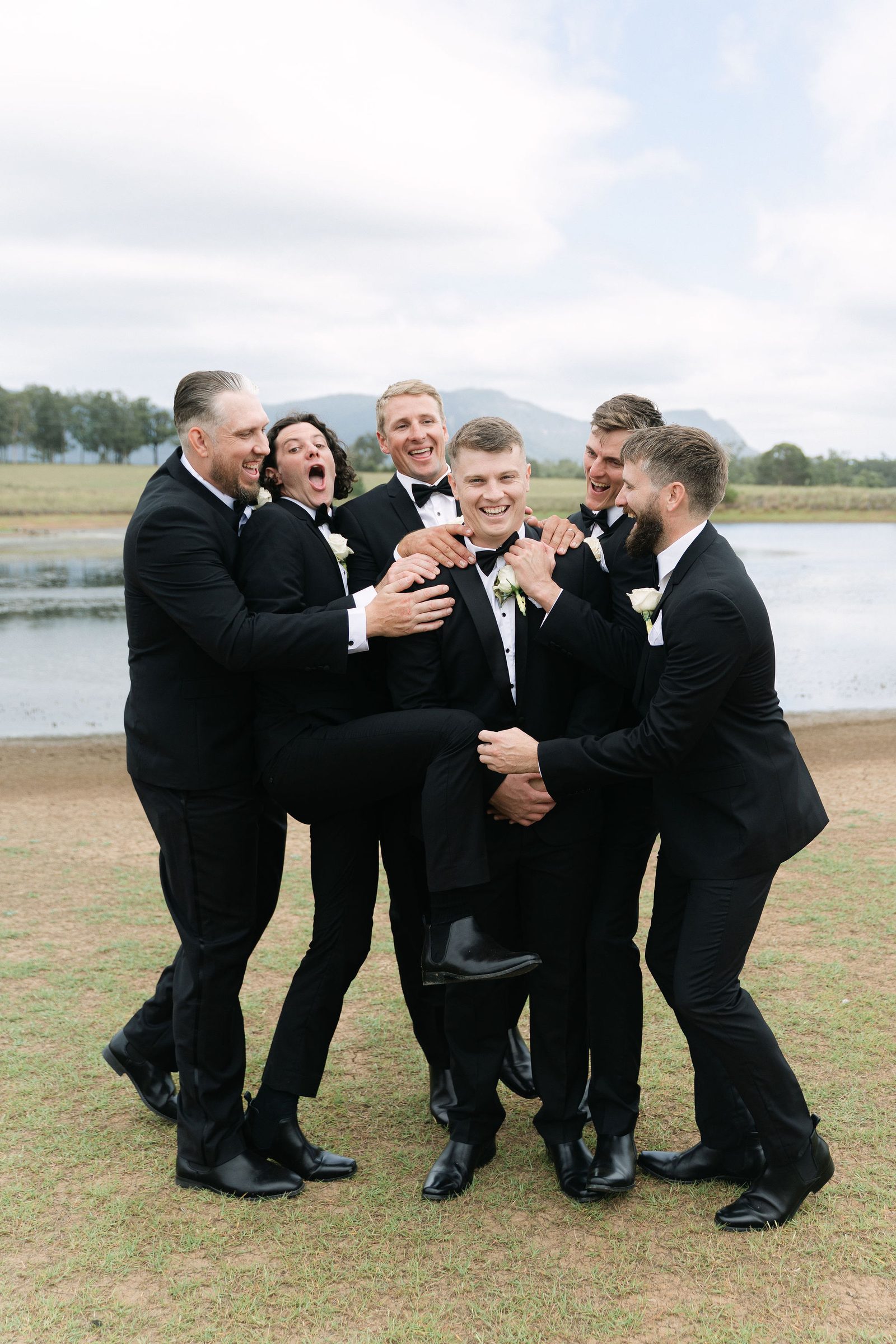 Daniel & Jasmine wedding at Bimbadgen Palmers Lane