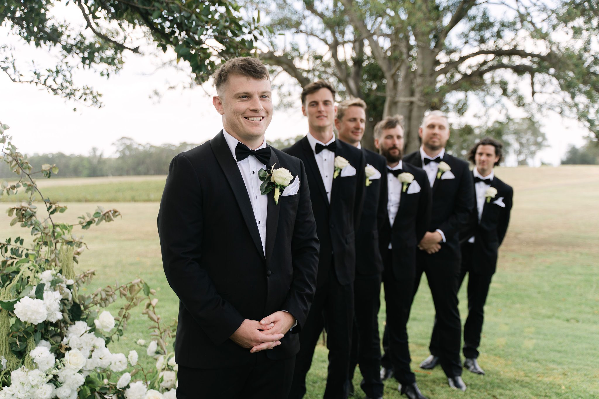 Daniel & Jasmine wedding at Bimbadgen Palmers Lane