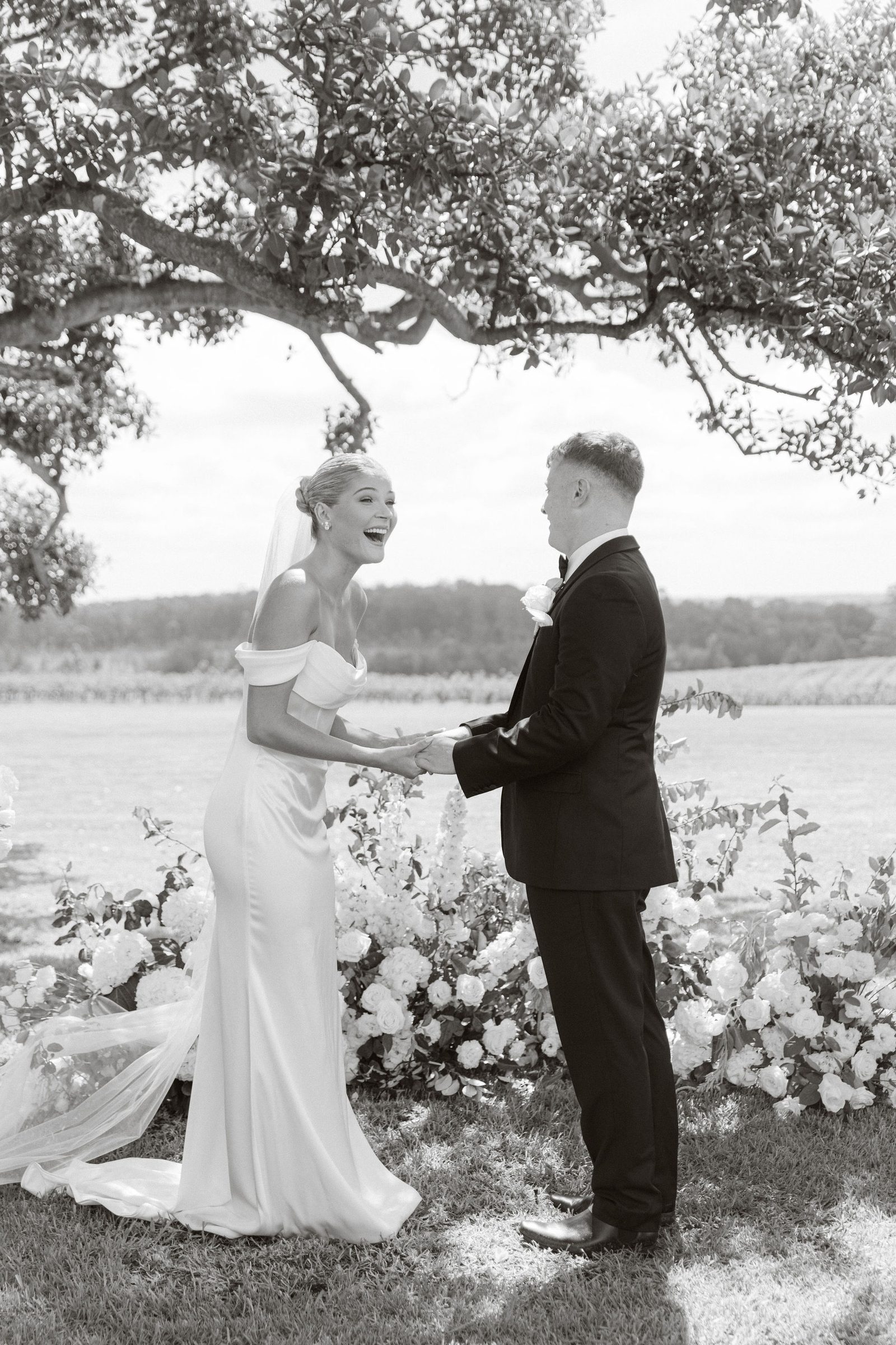 Daniel & Jasmine wedding at Bimbadgen Palmers Lane