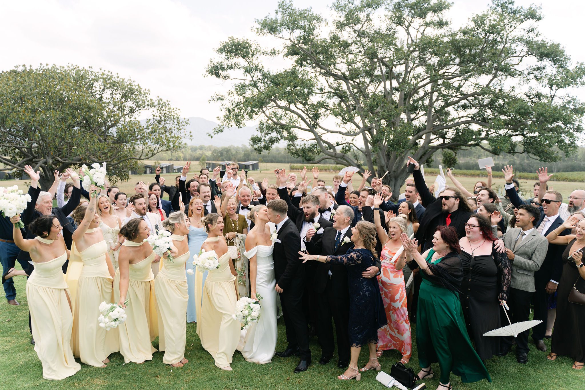 Daniel & Jasmine wedding at Bimbadgen Palmers Lane