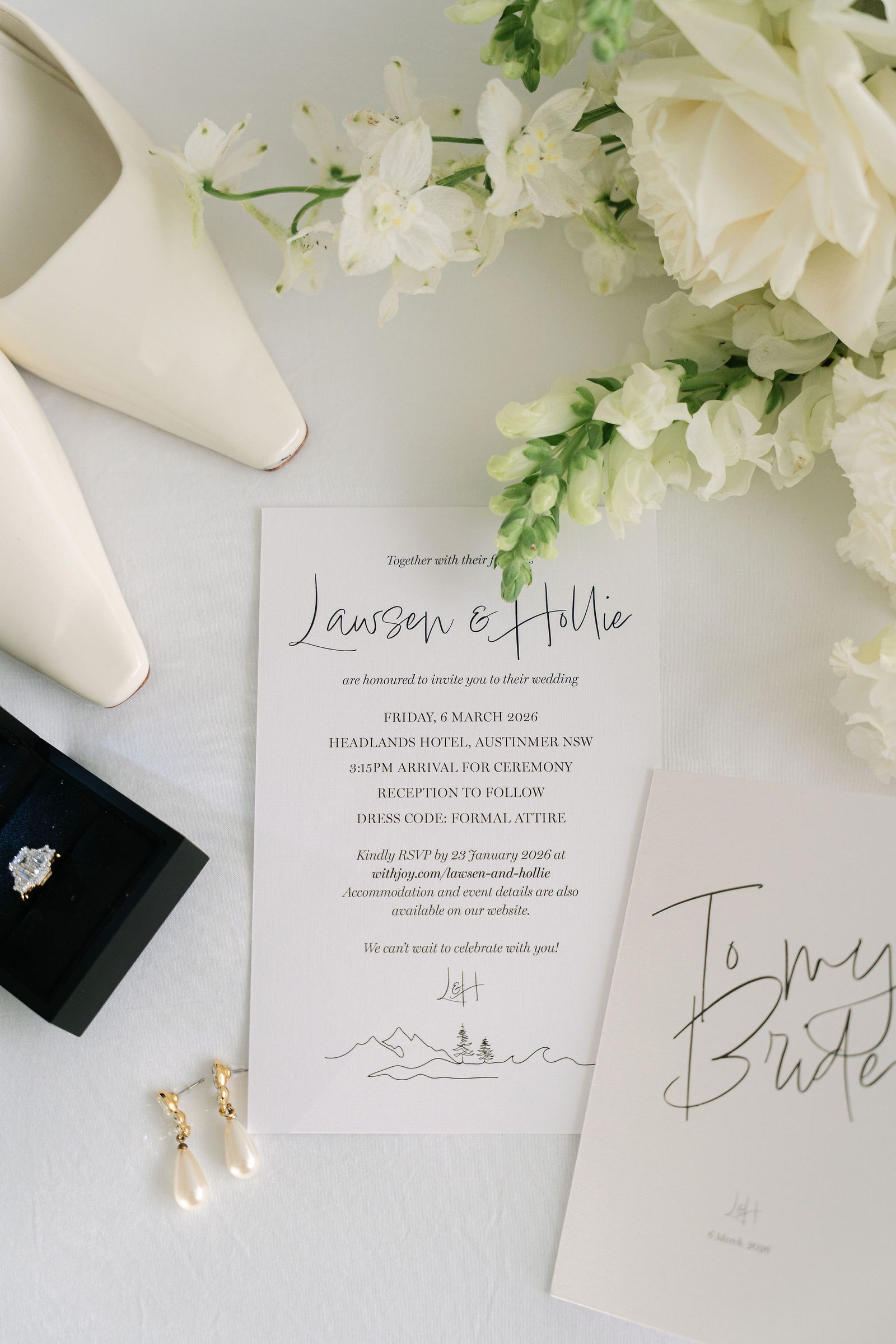 Lawsen & Hollie wedding at Headland Weddings