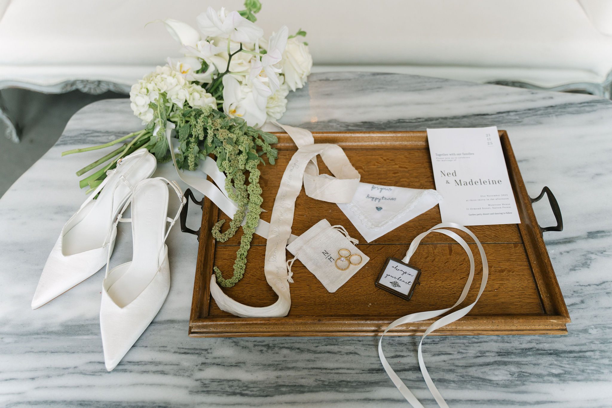 Ned & Maddie wedding at Montrose House
